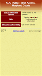 Mobile Screenshot of jisemu.mdcourts.gov